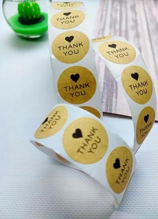 Стікери #5 thank you наліпки подяка наклейки скетч для творчості рукоділля скрапбукінгу