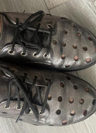 Шкіряні жіночі демісезонні туфлі