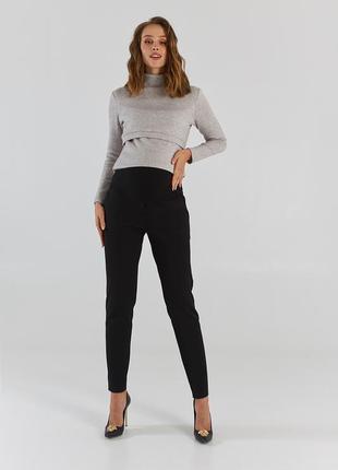 👑vip👑 брюки для вагітних ділові брюки класичні брюки для вагітних офісні брюки