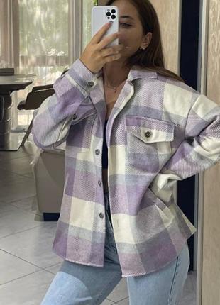 Сорочка байка - шерсть,клітинка