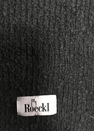 Шарф шерстяной roeckl дорогой бренд размер 30/180 см3 фото
