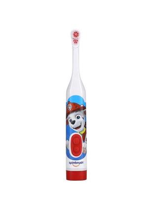 Arm&hammer 
kid's spinbrush «щенячий патруль" маршал-
мягкая, 1 зубная щетка на батарейках2 фото