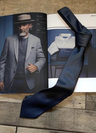 Мужской классический элегантный брендовый серый галстук next1 фото