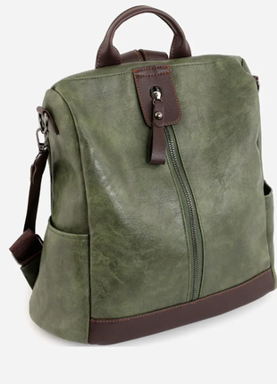 Женский городской рюкзак - сумка  3 цвета 3770ал5 фото