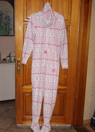 Пижама кигуруми слип флисовый размер m