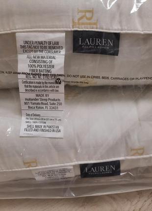 Подушка ralph lauren. 2 штуки. оригінал. 3 види щільності. 50x70 см2 фото