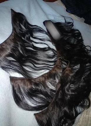 Тресы натуральный волос