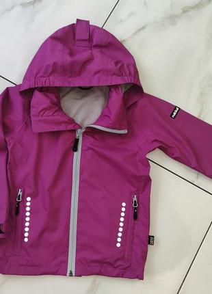 Куртка вітровка для дівчинки rukka 4-5 років (104-110см)