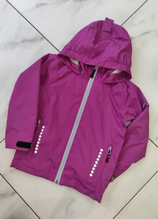 Куртка ветровка для девочки rukka 4-5 лет (104-110см)2 фото