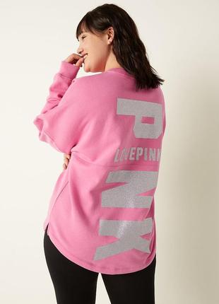 Світшот/кофта pink /victoria's secret р. l, xl, xxl1 фото