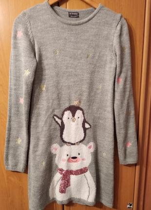 Тепле плаття для дівчата 12-13 років lc waikiki