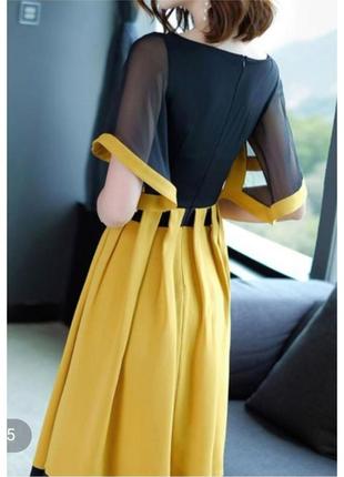 Красивое комбинированное платье liangcai2 фото