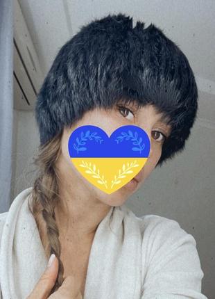Шапка натуральный мех