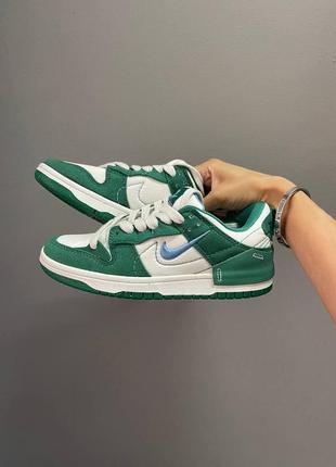 Жіночі кросівки nike sb dunk low malachite6 фото