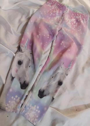 Лосіни єдинорог  на утеплювачі kiki & koko