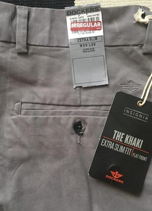 Чиносы dockers the khaki extra slim fit by levis4 фото