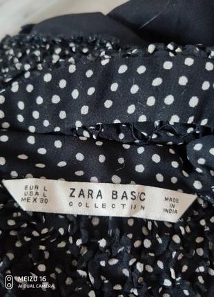 Платье в горошек zara3 фото