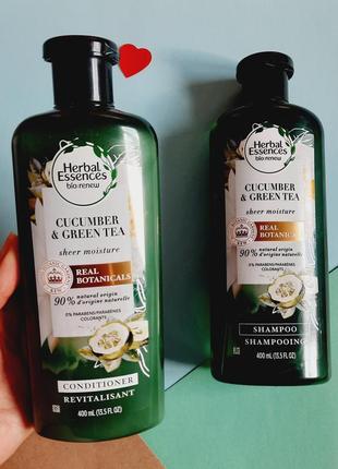 🇺🇸 шампунь herbal essences увлажнение 🥒2 фото