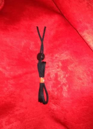 Шнурок для телефону чорний