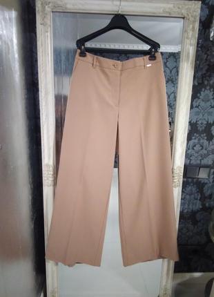 Twin-set twinset оригінал розкішні завжди в моді бежеві брюки штани висока посадка