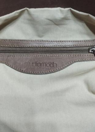 Сумка шкіра італія studio moda 4