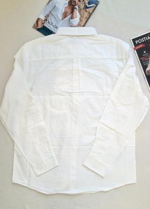 Рубашка белая плотная, премиум качество, house, финляндия3 фото