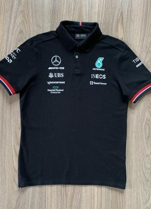 Чоловіча футболка бавовняна mercedes amg petronas f1