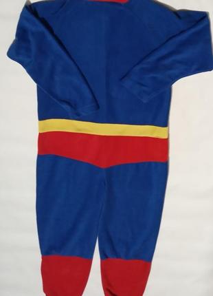 Флісова піжама superman кігурумі2 фото