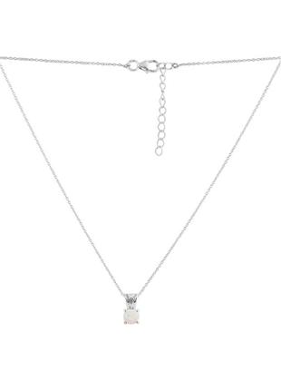 Срібне кольє з опалом 0.425 ct (450-500мм розмір) 2126539