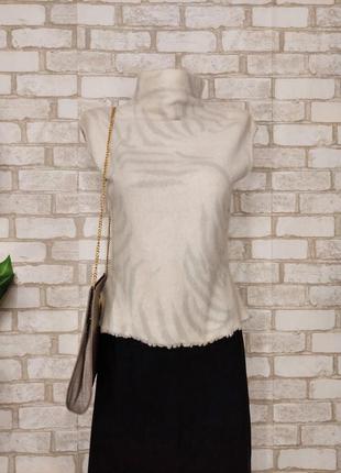 Симпатична тепла жилетка на 34% шерсть і 18% ангора з сірий розлучення, розмір с-м