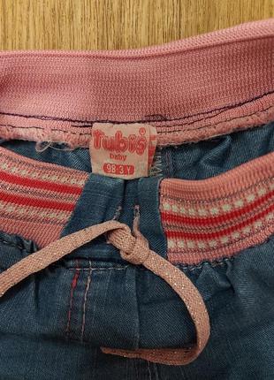 Джинсы штаны мом момы для девочки 86-1042 фото