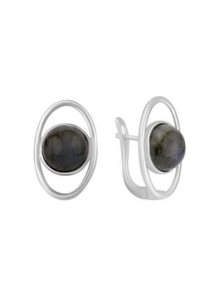 Серебряные серьги с 6.475ct (2130239)