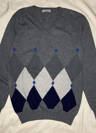 Пуловер шерсть кашемир melaverde 2