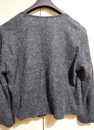 Жакет, піджак, нарядний та теплий bonita,розмір 46 euro3 фото