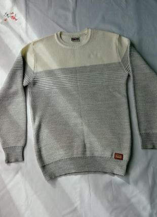 Мужская одежда / свитер кофта 🩶 46/48 размер, туречка