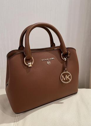 Шкіряна сумка michael kors1 фото