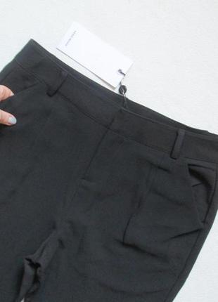 Шикарні брюки з шифоновою вставкою висока посадка vero moda🌹🍁🌹7 фото