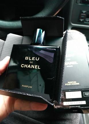 Духи chanel bleu de chanel parfum pour homme eau парфюмированная вода6 фото