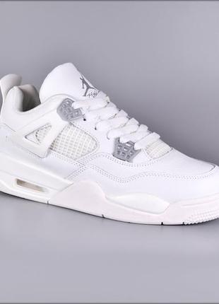 Мужские кроссовки nike air jordan retro white2 фото