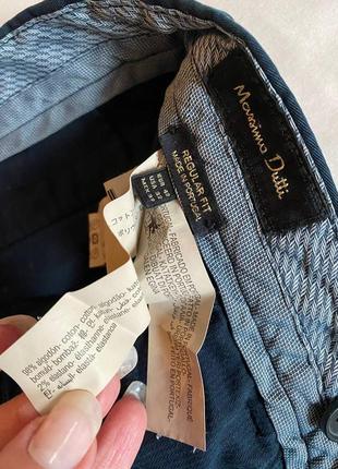 Штаны мужские massimo dutti синие 32/33.7 фото