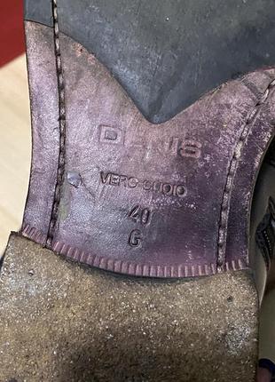 Круті черевики італія ботінки полусапоги козаки колір 🔥🔥р. 40-418 фото
