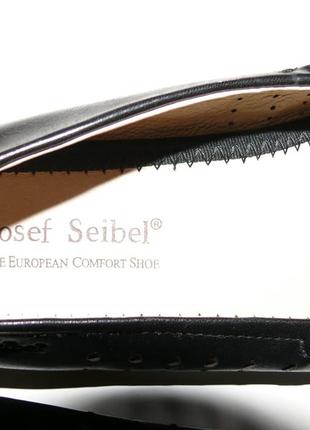 Кожаные балетки josef seibel, дл.24,5 см. оригинал!4 фото