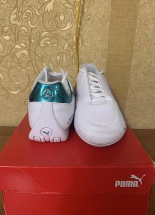 Mapm future kart cat (puma white-smoked pearl)3 фото