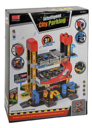 Детская парковка для машинок city parking