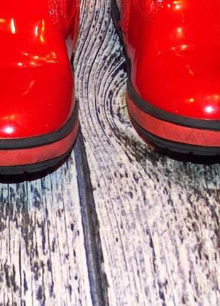 Демісезонні шкіряні чоботи safari для дівчинки , розмір 29 (18.5 см)2 фото