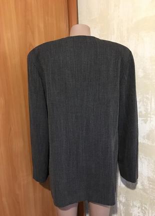 Роскошный шерстяной жакет,пиджак «elena miro»4 фото