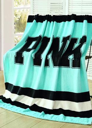 Плед pink покрывало pink victoria's secret
