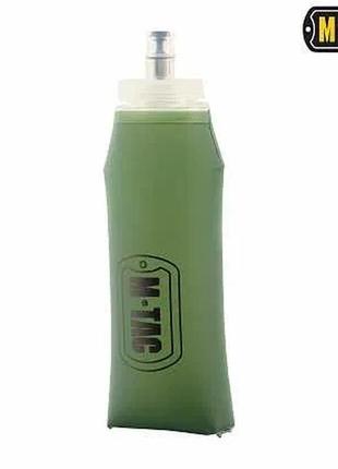 "m-tac" пляшка для води м'яка 600 мл. - олива1 фото