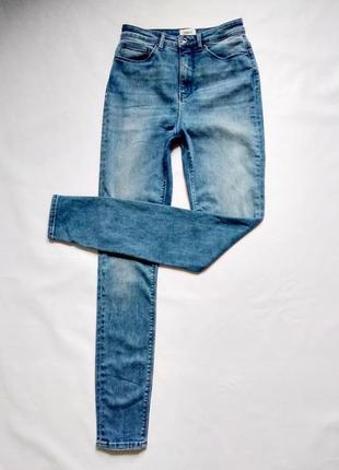 Стрейчевые 👖 джинсы скинни на высокой посадке only2 фото