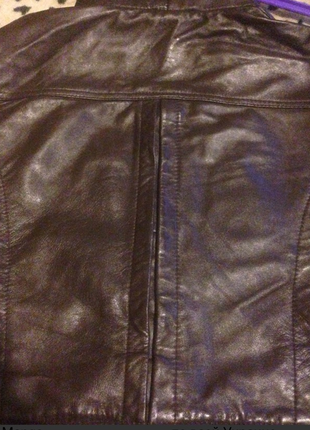 Фірмова шкіряна курточка mango р. l/xl,в ідеалі.3 фото